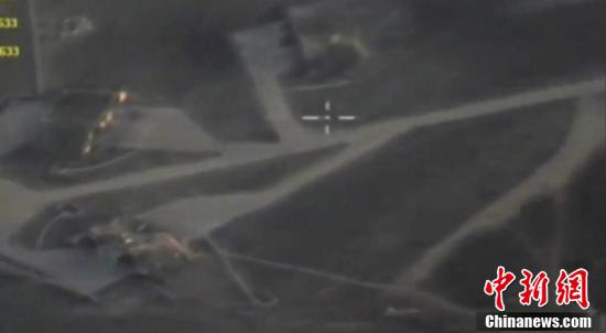 俄罗斯公布遭美空袭叙利亚空军基地照片