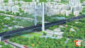 郑北大桥成功跨过92米最大悬臂　顶推施工创多个国内第一