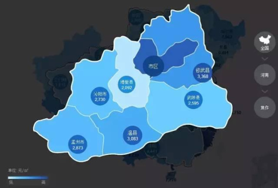 河南所有地市县最新房产价格表公布:宁陵最低