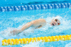 亚运会游泳比赛第二日　中国队再获3块金牌
