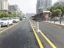 郑州市未来路BRT已通车　农业路BRT道路进行维修