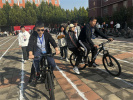 第七屆“鄭州城軌交通學校杯”省會新聞工作者自行車慢騎賽圓滿舉行