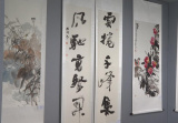 河南項城：多彩書畫展豐富市民假期文化生活